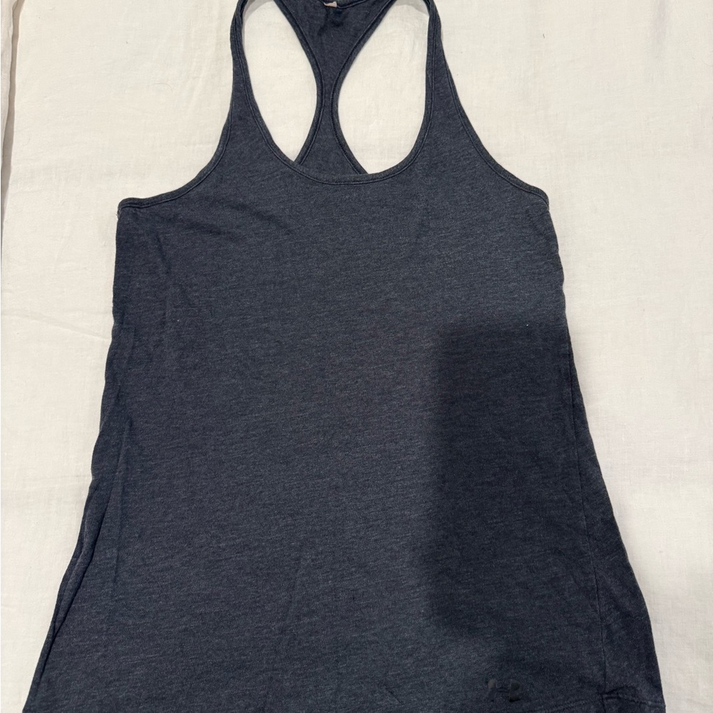 Under Armour Charcoal Racerback Tank Top